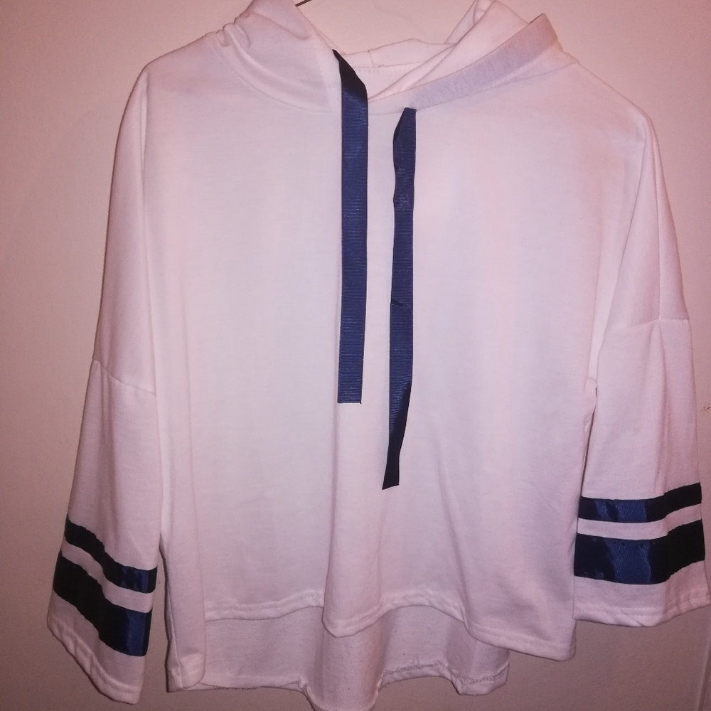 White light hoodie